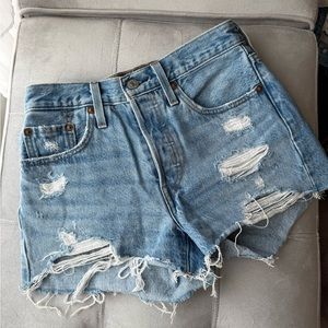Levi 501 Denim Shorts